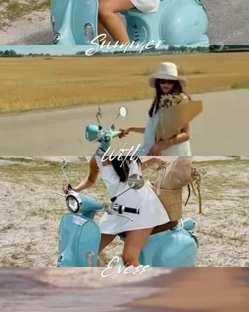 Evess elmoped på Instagram